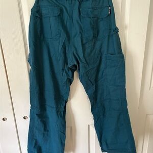 Koi Women's Teal Cargo Pants